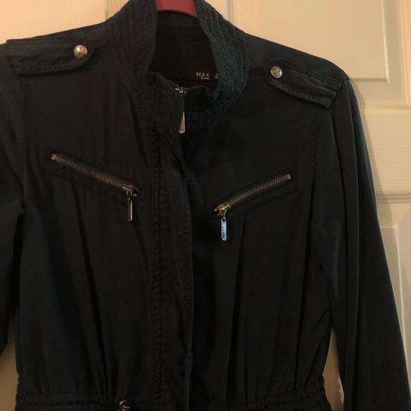 Max Jeans Navy Anorak Jacket - Picture 10 of 11